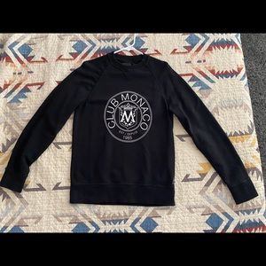 Club Monaco Crest Sweatshirt
